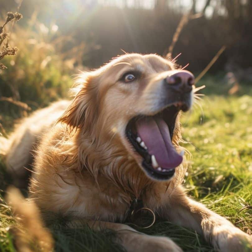 Erste Hilfe bei Ersticken - Hund - Fremdkörper eingeatmet